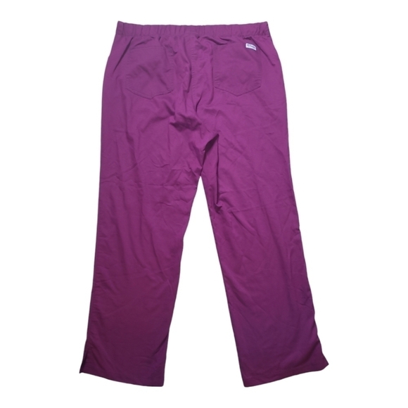 Grey’s Anatomy Scrub Pants 5-Pocket Style 4232 Purple Cabernet Size Large - Picture 2 of 9